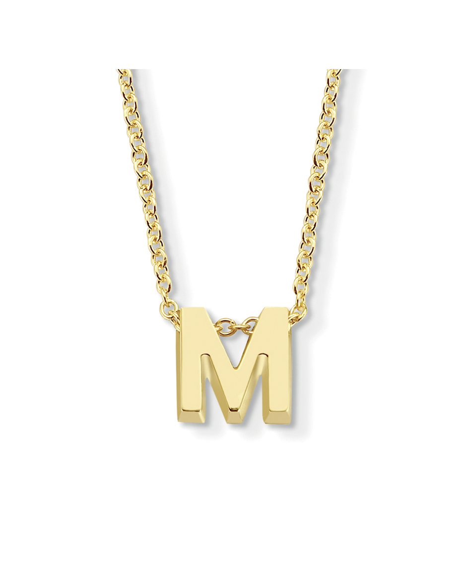 One initial necklace